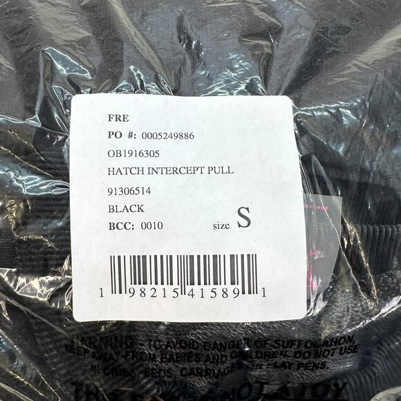 FP Movement Hatch Intercept Sweatshirt WMNS Black OB1916305 Crew Neck Maternity - Picture 9 of 16